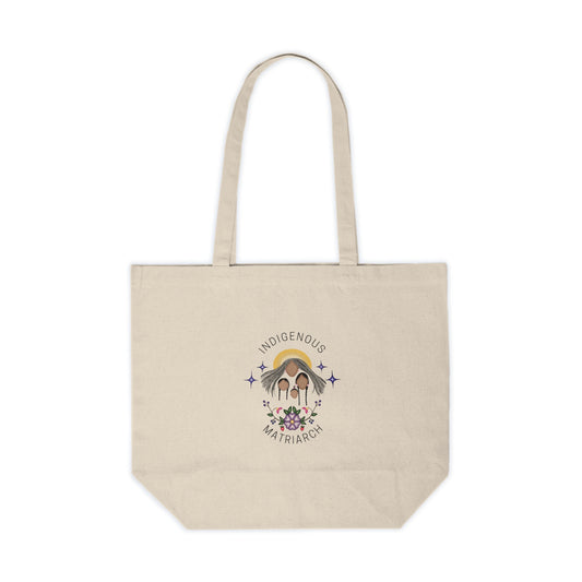 Indigenous Matriarch | Eco-Friendly Canvas Shopping Tote