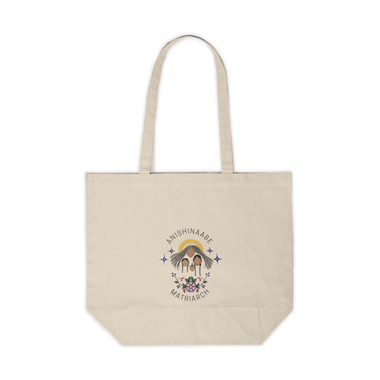 Anishinaabe Matriarch | Canvas Shopping Tote